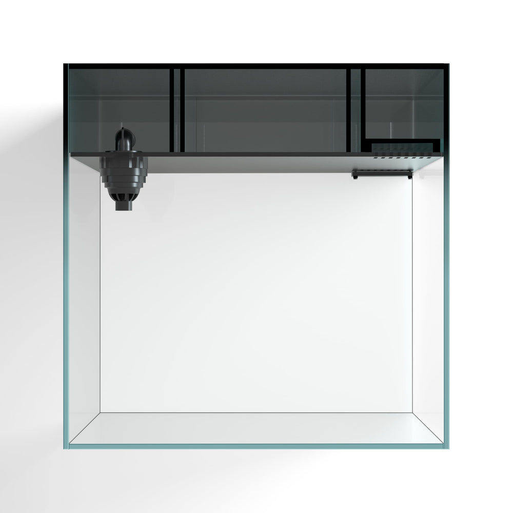 LANDEN 40C beveled edge glass highlights premium rimless design