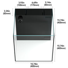 LANDEN 40C rear filtration chamber shows integrated filtration space