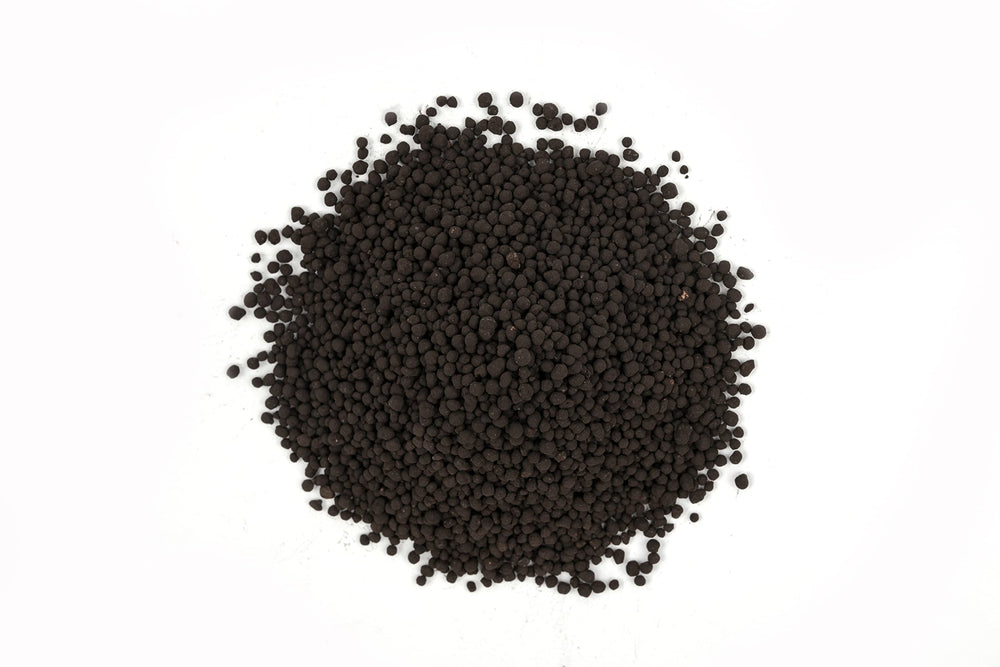 LANDEN Aqua Soil packaging closeup showing natural material for healthy plant roots.