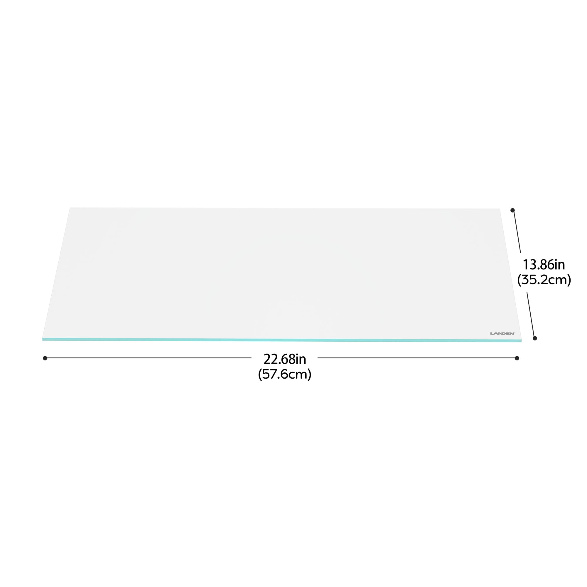 LANDEN aquarium lid at 576x352mm provides a precise fit for compatible tanks.