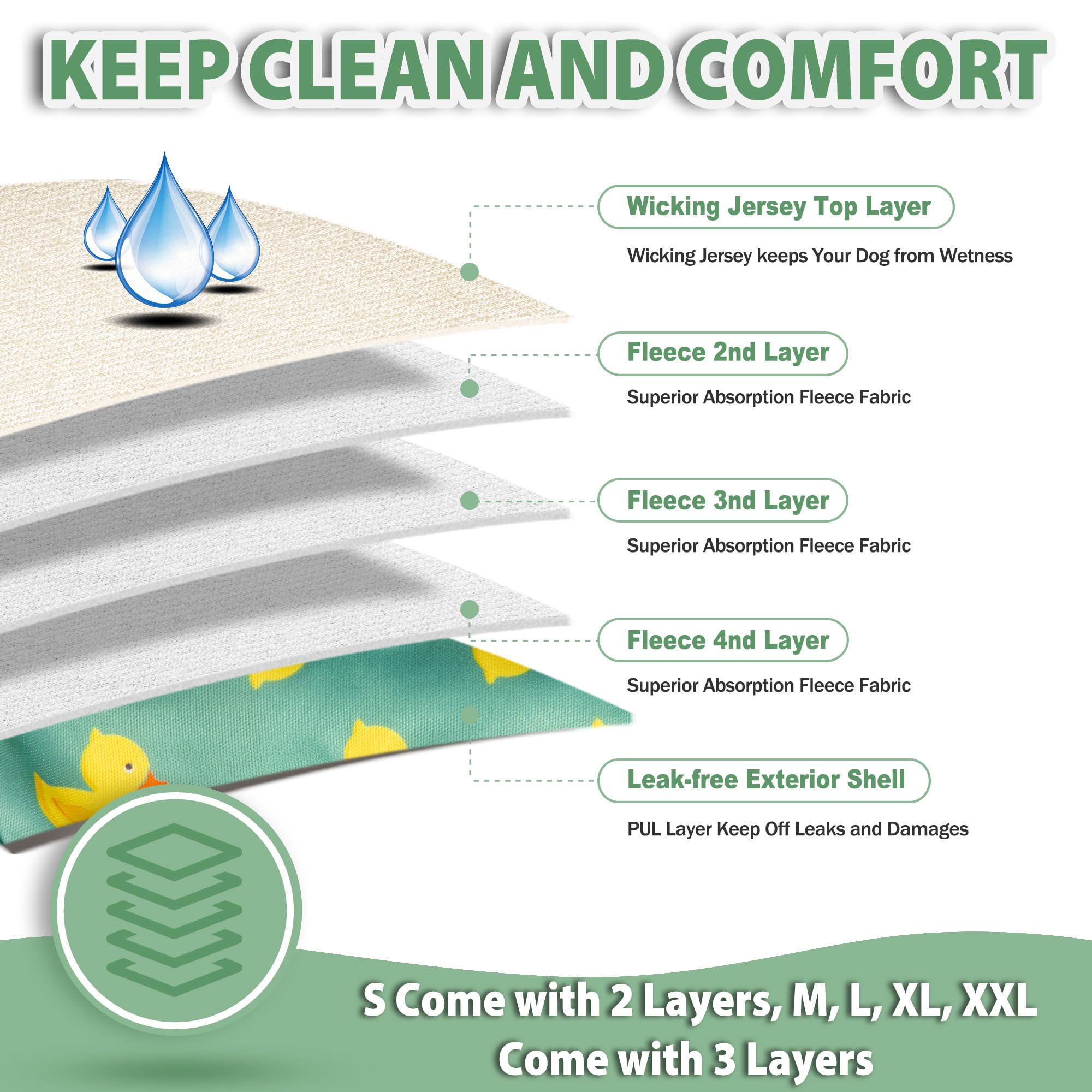 Langsprit diaper outer shell provides leak-free protection during play.