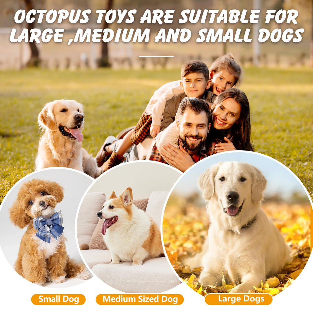 Lanjue octopus dog toy suitable for indoor and outdoor play sessions