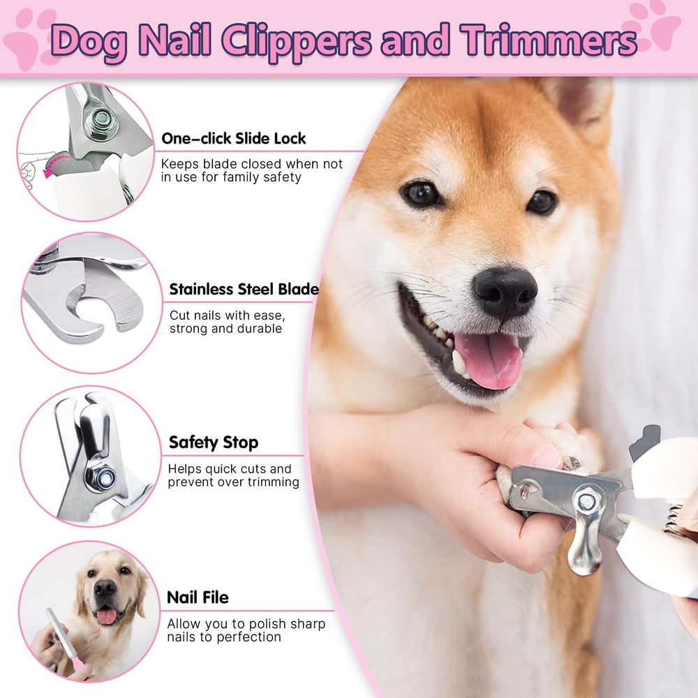 Lanswood nail clipper with file enables safe, controlled nail trims