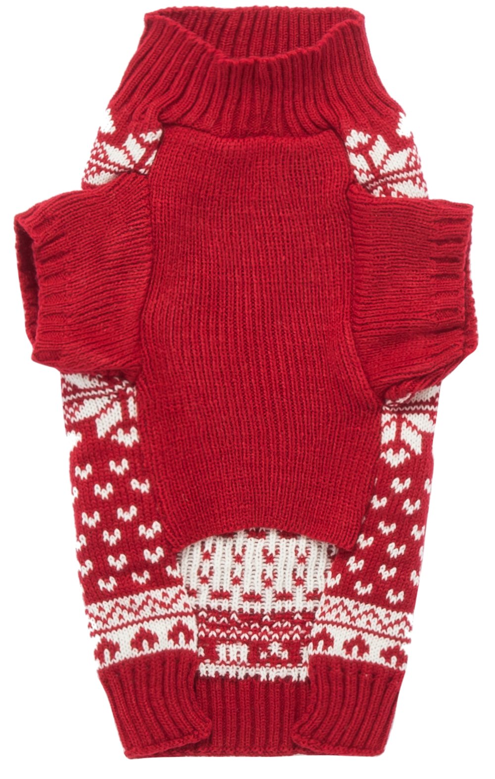 Lanyarco reindeer knit closeup highlights soft thick yarn for warmth