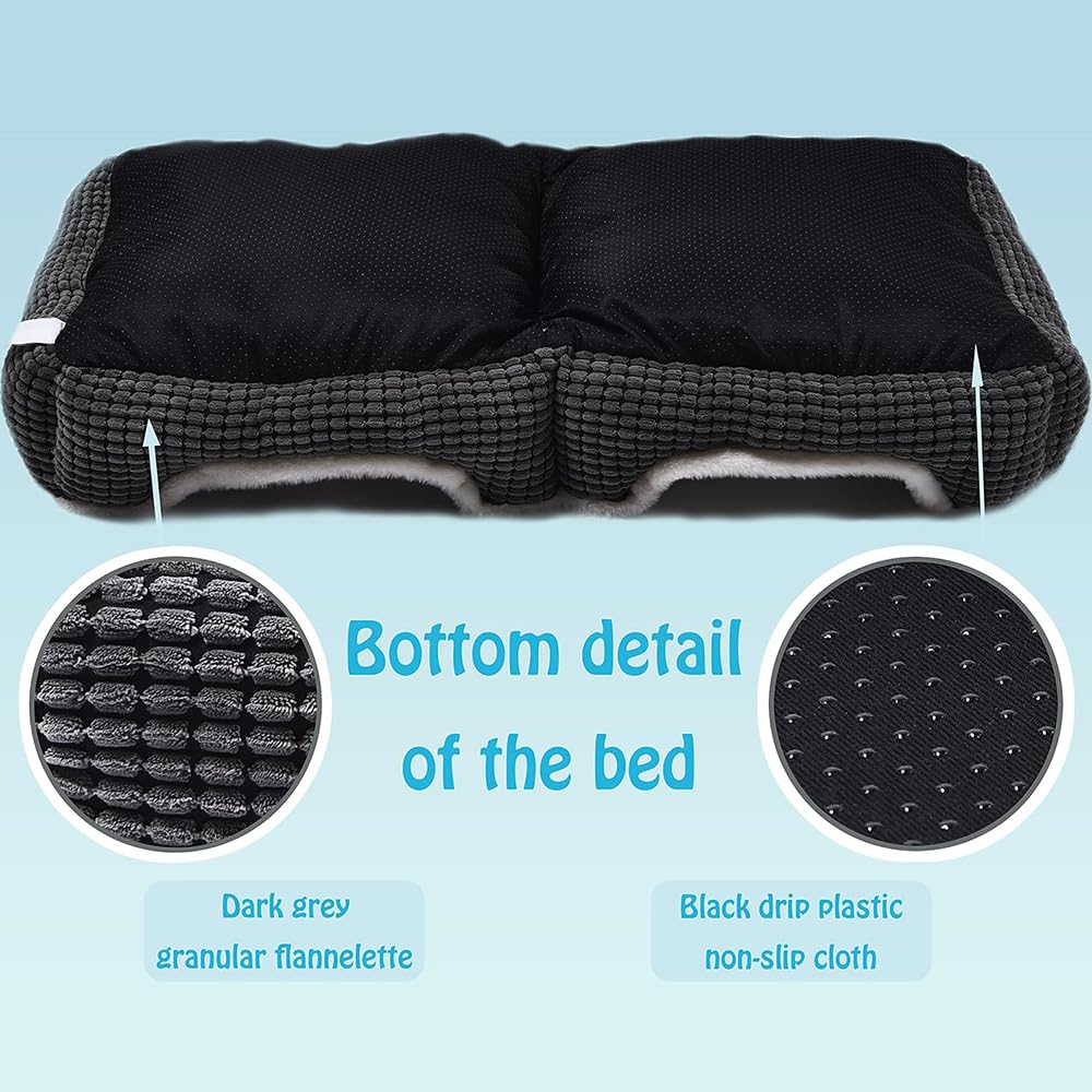 Laojin Balhen non-slip bottom keeps the bed in place for safety
