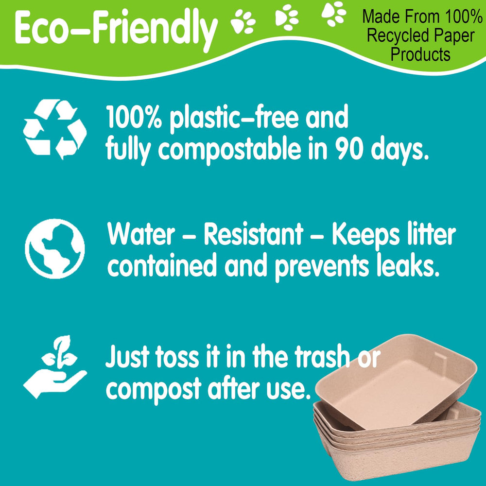 LAPEQQIOJEJ litter box dimensions 16.14 by 12.4 by 3.7 inches