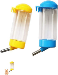 LAPXSNZD 2pcs 16oz no-drip bottles for cages provide leak-free hydration.