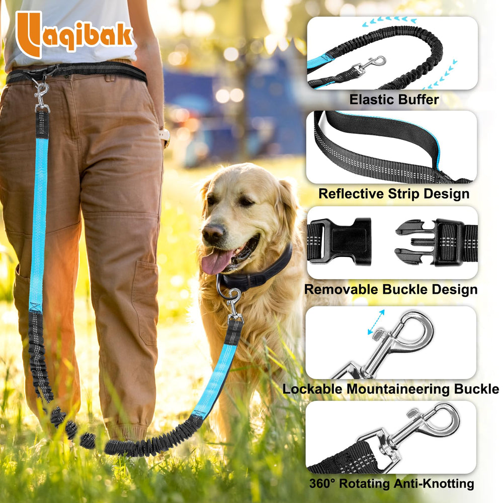 Laqibak adjustable waist fits 26 to 43 inches for versatile wear.