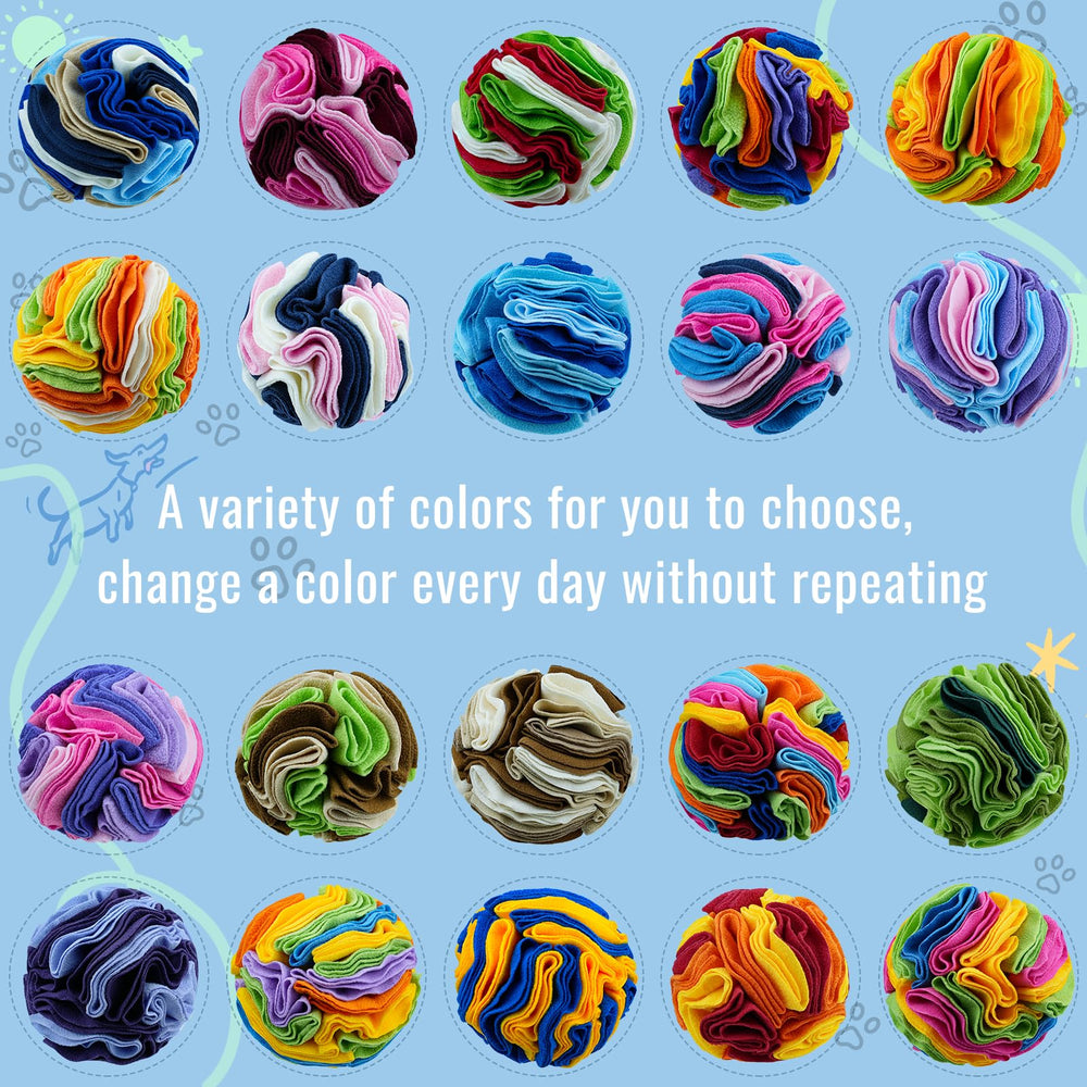 Larimuer Snuffle Ball in action delivering interactive enrichment