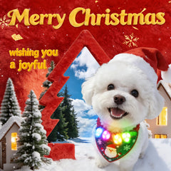 LaRoo blue on-collar lights clip-on fit on any collar size for convenient use.