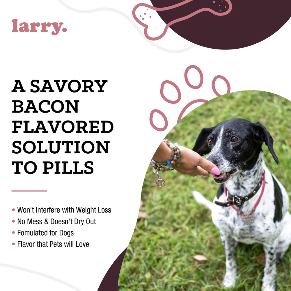 Larry Bacon Pill Wrap USA-made packaging ensures safety and consistency