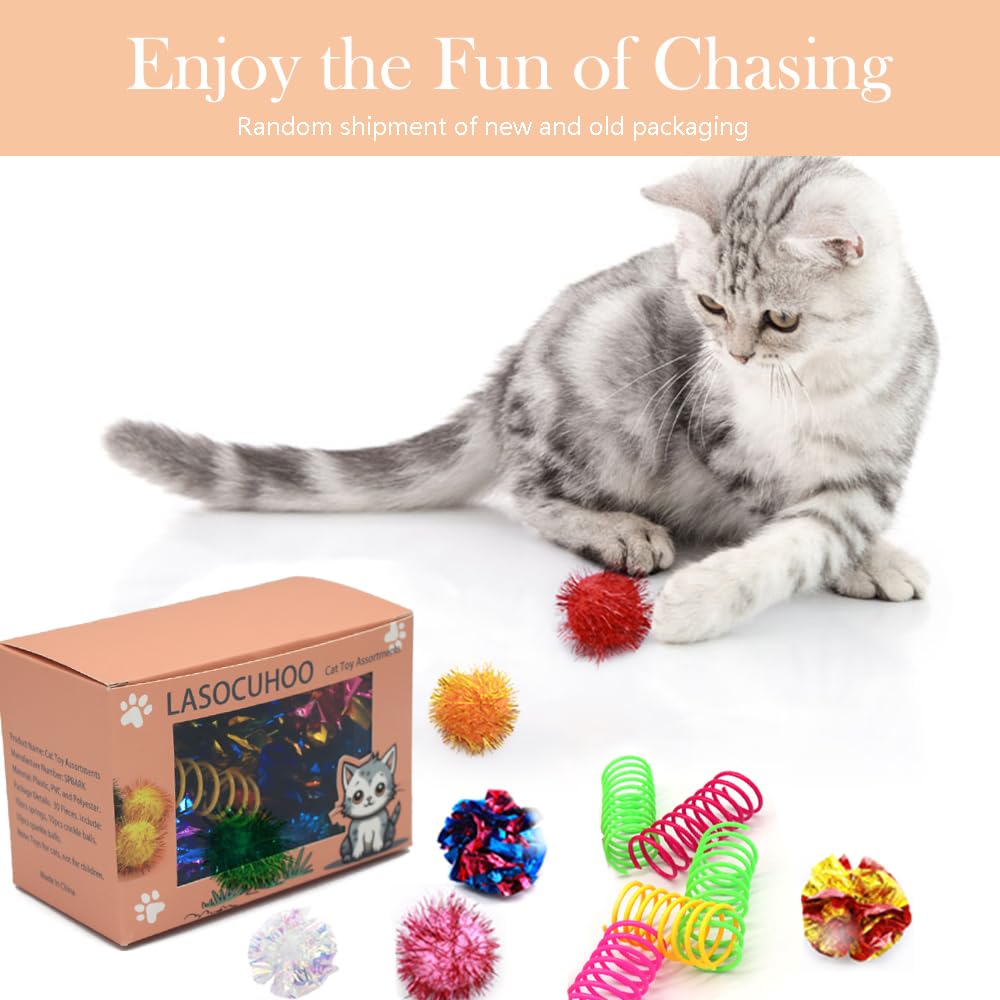 LASOCUHOO cat toys safe materials emphasize non-toxic design for daily play