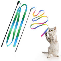 LASOCUHOO Rainbow Wand Toy — colorful satin wand sparks engaging play sessions