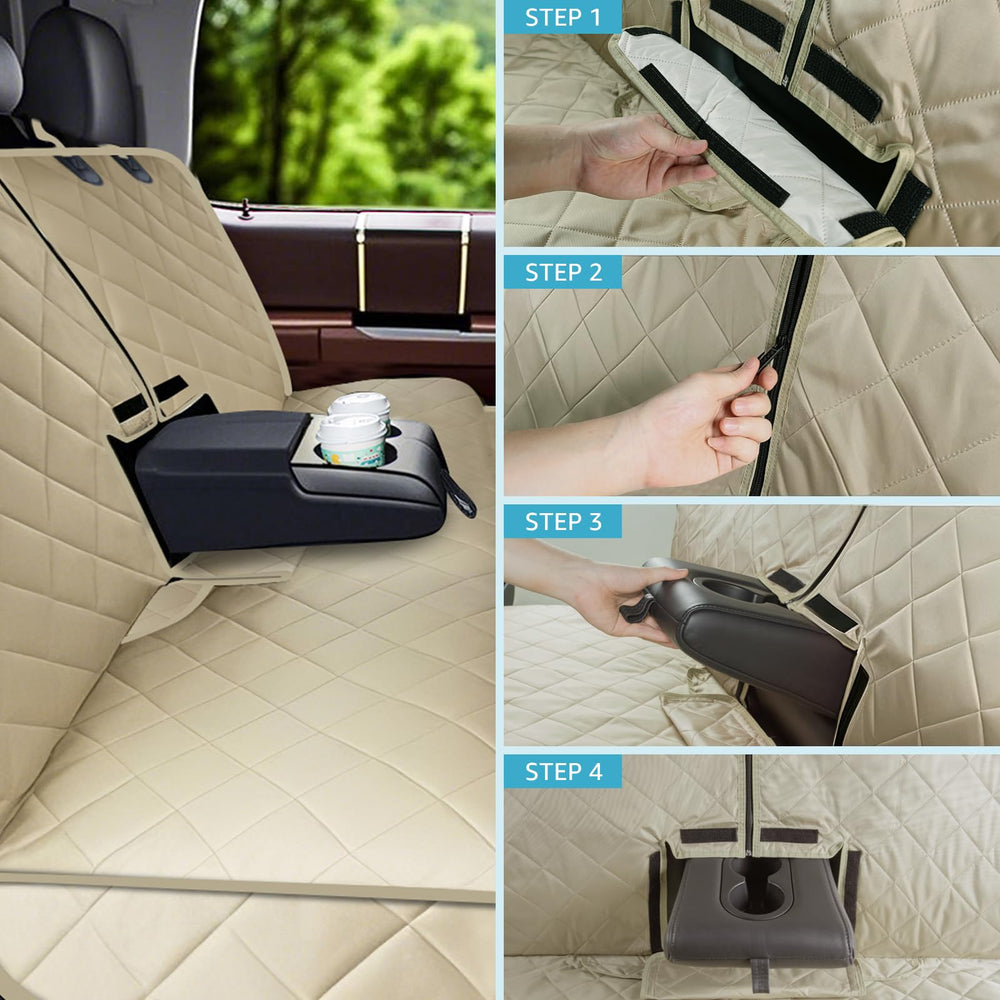 Lassie double-stitched seams for durable, long-lasting use on trips.