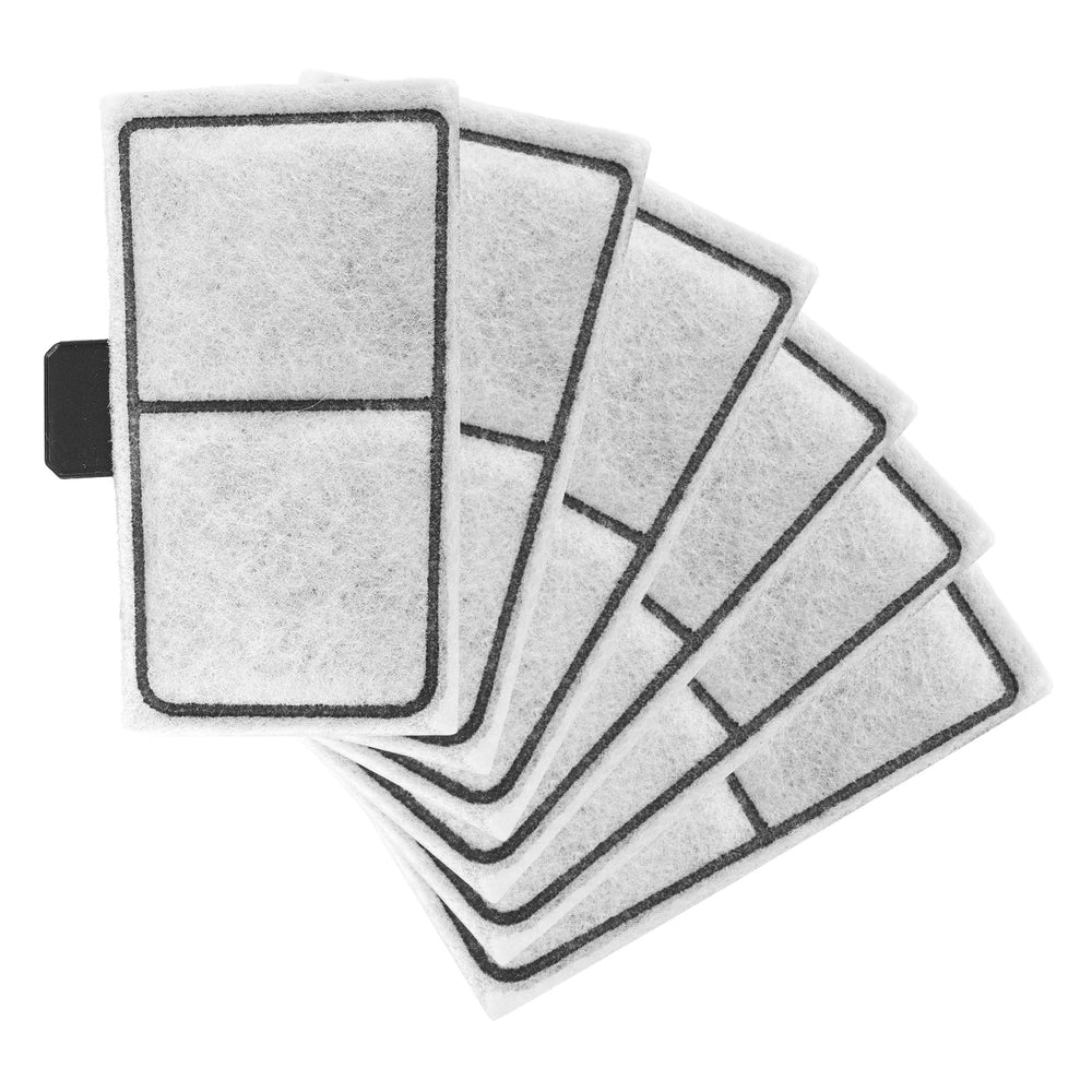 Lasuroa 6-pack filter cartridges packaging ensures ready replacements