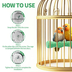 Lasuroa washable beak grinder stone surface for easy cleaning after use
