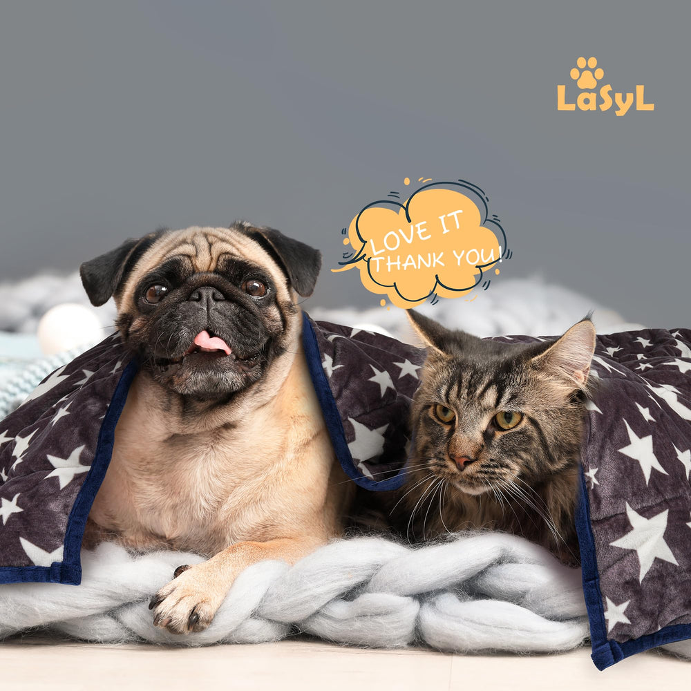 LaSyL 40x47 inch blanket fits dogs 50-80 lbs.