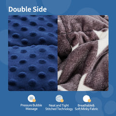 LaSyL double-sided minky fabric offers cozy cuddling options.