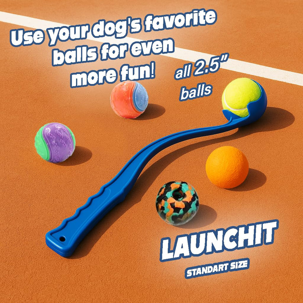 Launchit portable lightweight dog toy ideal for on-the-go fetch.