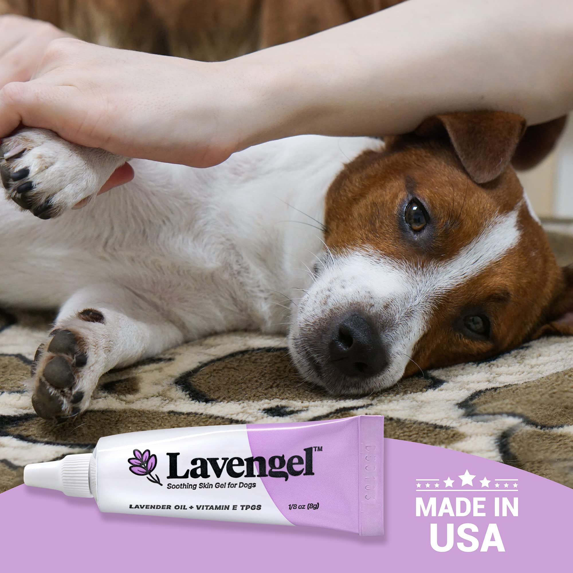 Lavengel first-aid kit inclusion makes at-home pet care easier.