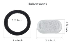 Lawfery carbon-filter closeup shows dirt particle removal for the cat fountain.