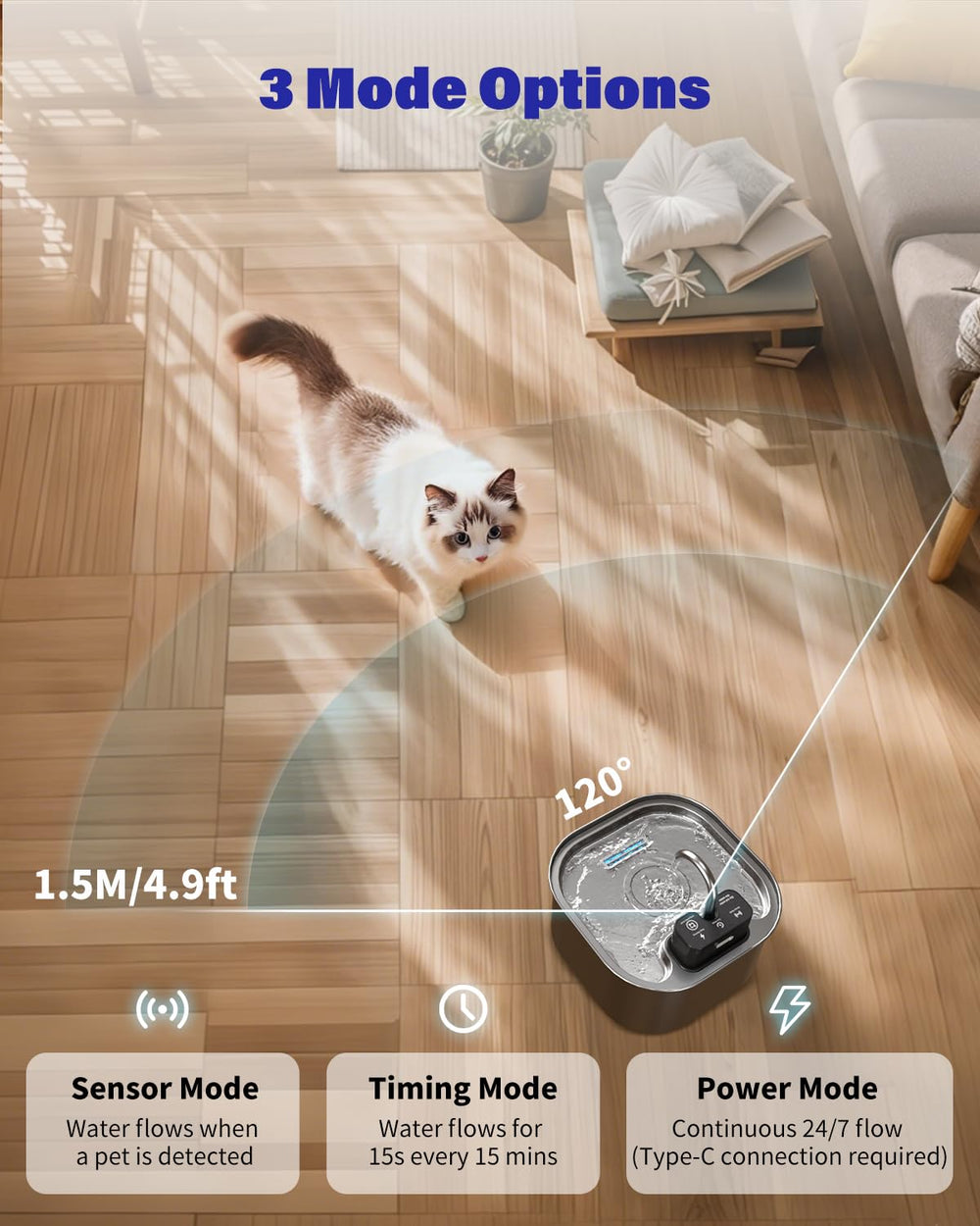 Lawfery quiet pump keeps homes peaceful under 30 dB.