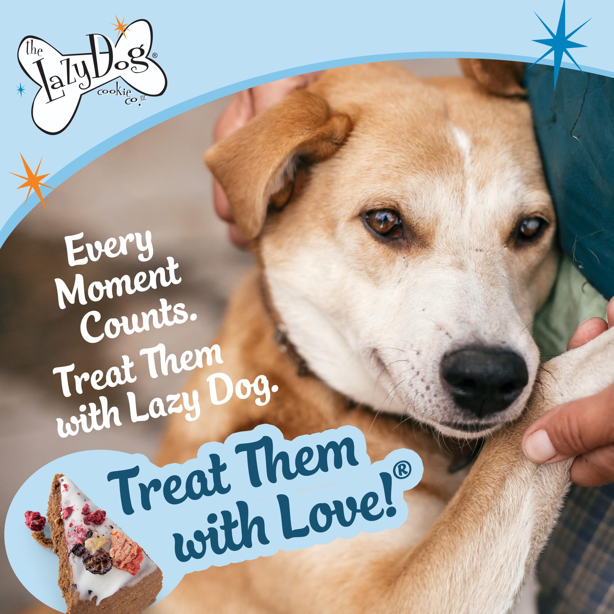 Label highlights human-grade ingredients and allergen-free profile for transparency