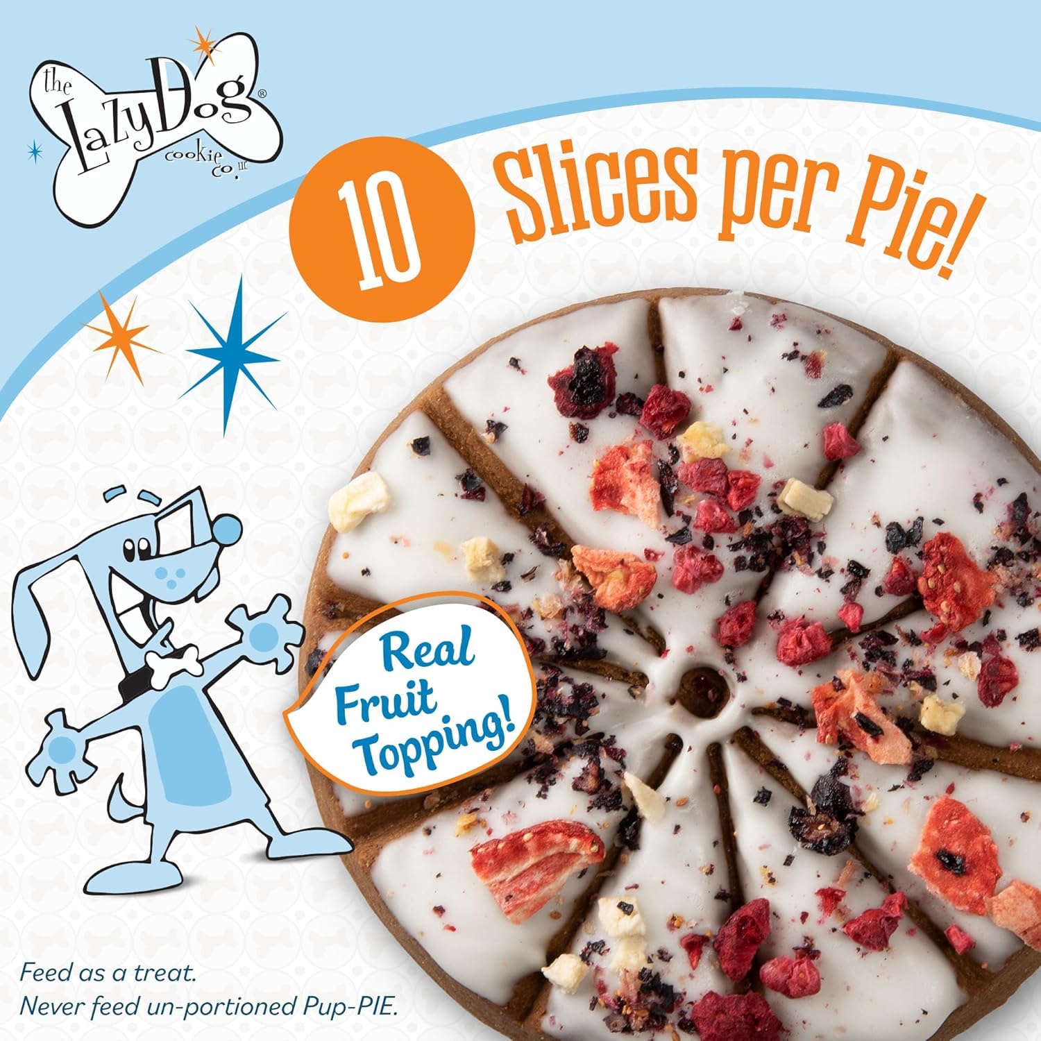 The Lazy Dog Cookie Co. Pup-Pie oven-baking: wholesome, all-natural ingredients for dogs