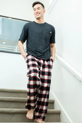 LazyOne flannel pants use preshrunk cotton fabric for lasting softness wash after wash.