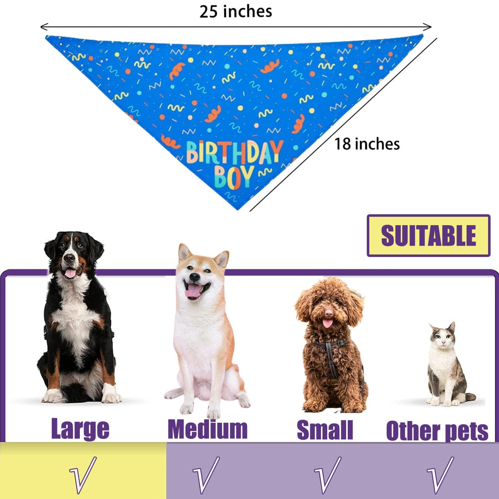 Lcekterur holiday pet bandana styling supports memorable celebrations with your dog.
