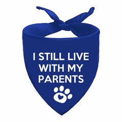 Lcekterur pregnancy-announcement dog bandana ready for cute baby reveal photos