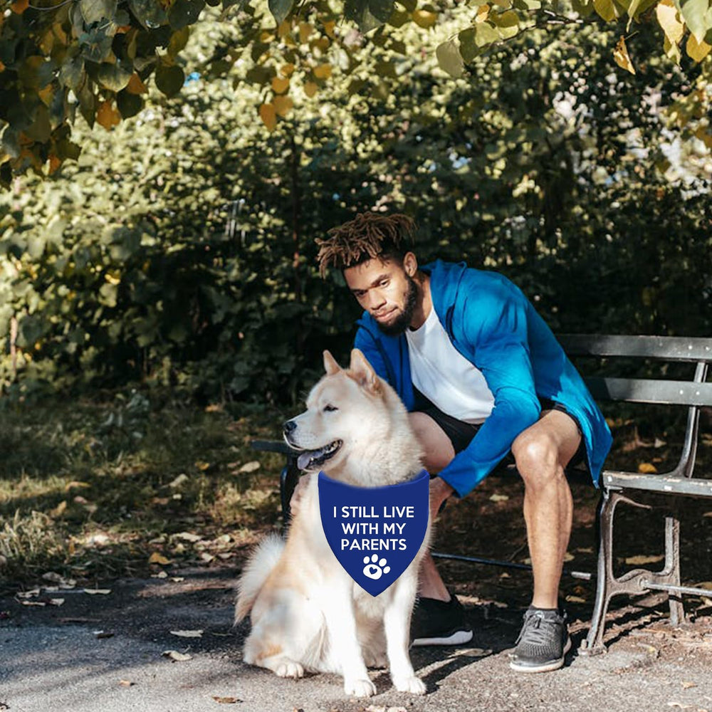 Lcekterur summer breathable polyester bandana helps pets stay cool