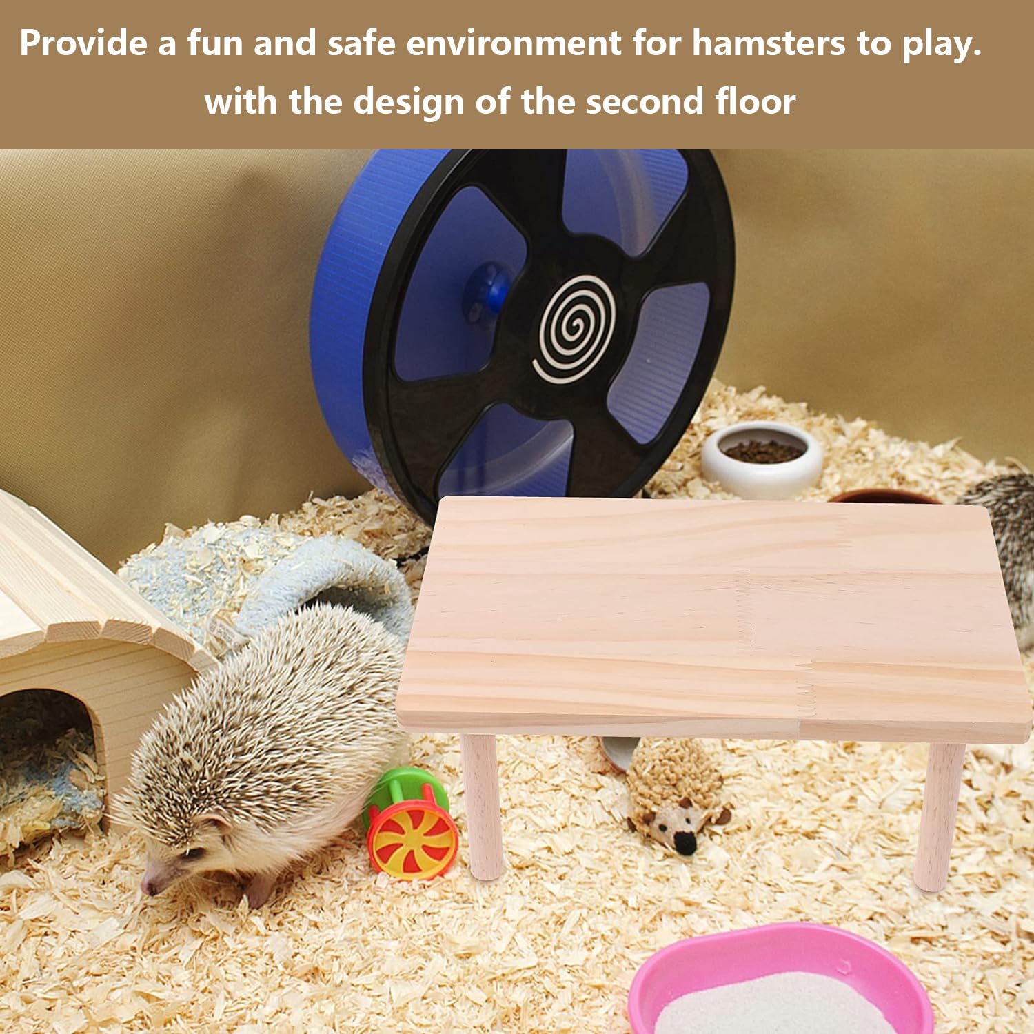 Lcvasvuz hamster platform assembly demo demonstrates tool-free setup for quick cage enhancement.