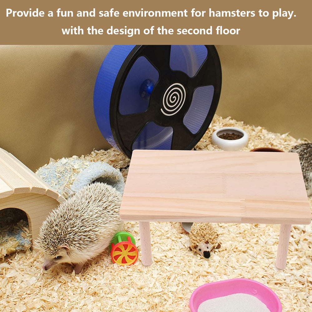 Lcvasvuz hamster platform assembly demo demonstrates tool-free setup for quick cage enhancement.
