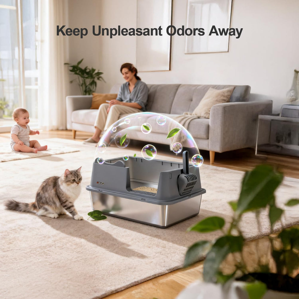 LCZLBRRD non-stick surface makes cleaning easier and odor resistant.