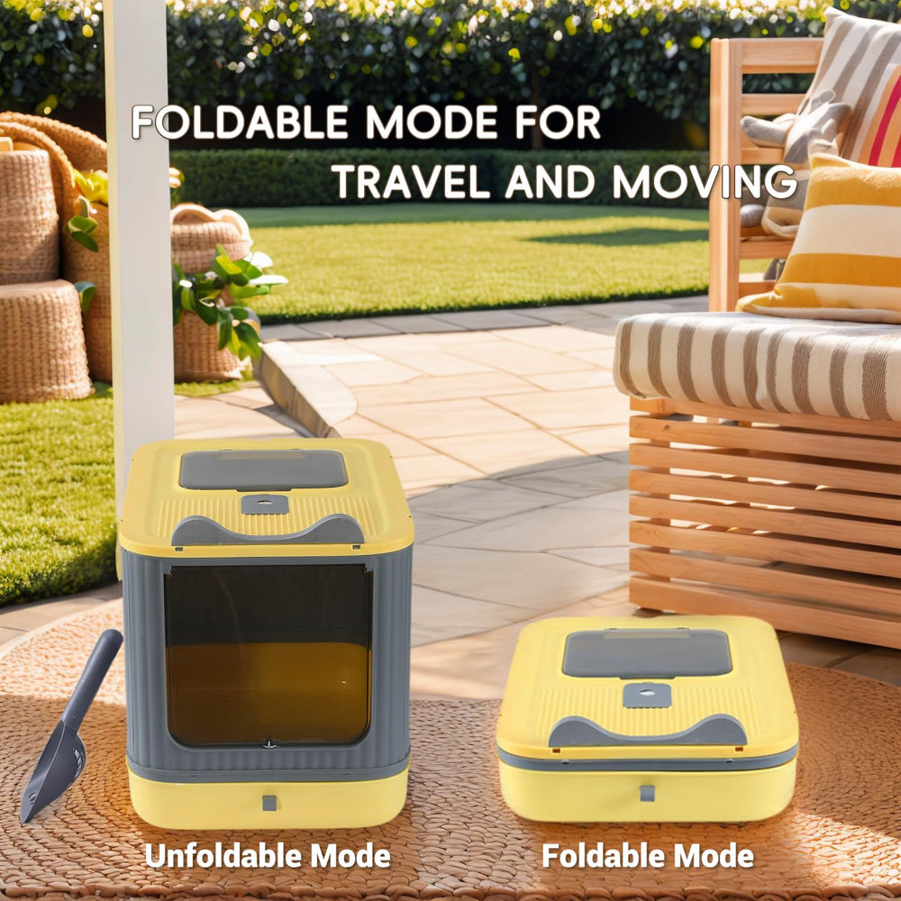 LCZLBRRD spacious interior supports cats of all sizes for comfortable use.