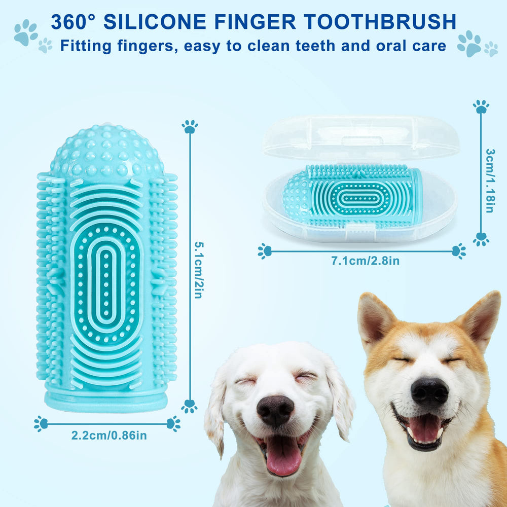 LDIIDII multi-color pack of dog and cat brushes supports varied pets
