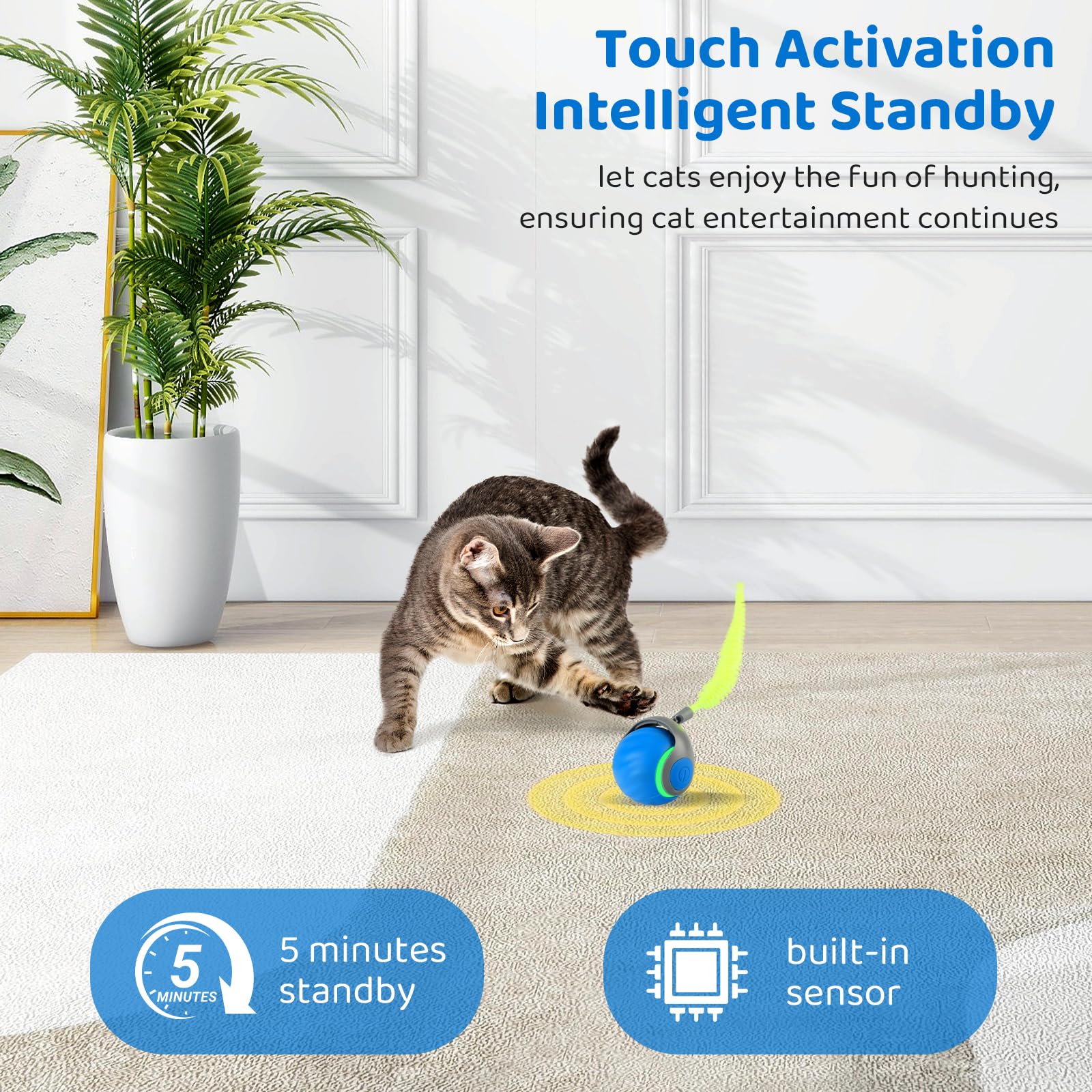 LDZ&CHX multi-cat-friendly toy supports multiple simultaneous plays