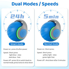 LDZ&CHX cat toy ball with USB charging enables long play sessions