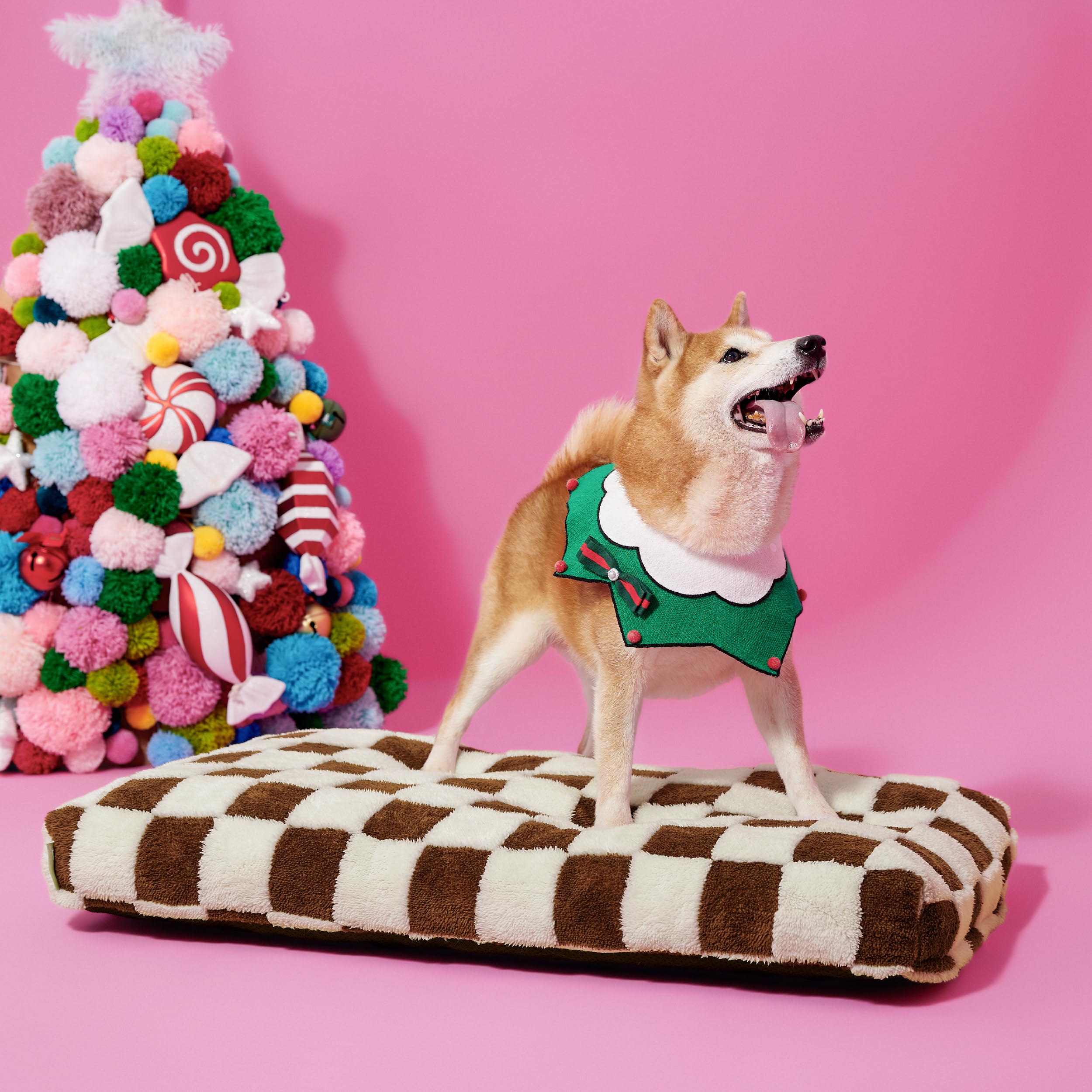 LE SURE dog bed compressed-packaging reduces shipping size