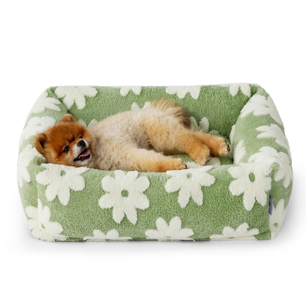 LE SURE dog bed small-rectangle-angle offers compact comfort with supportive corners for small dogs