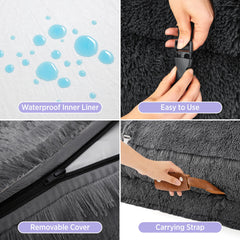 LE SURE double bolster bed highlighting enhanced support in sofa and lounge configurations