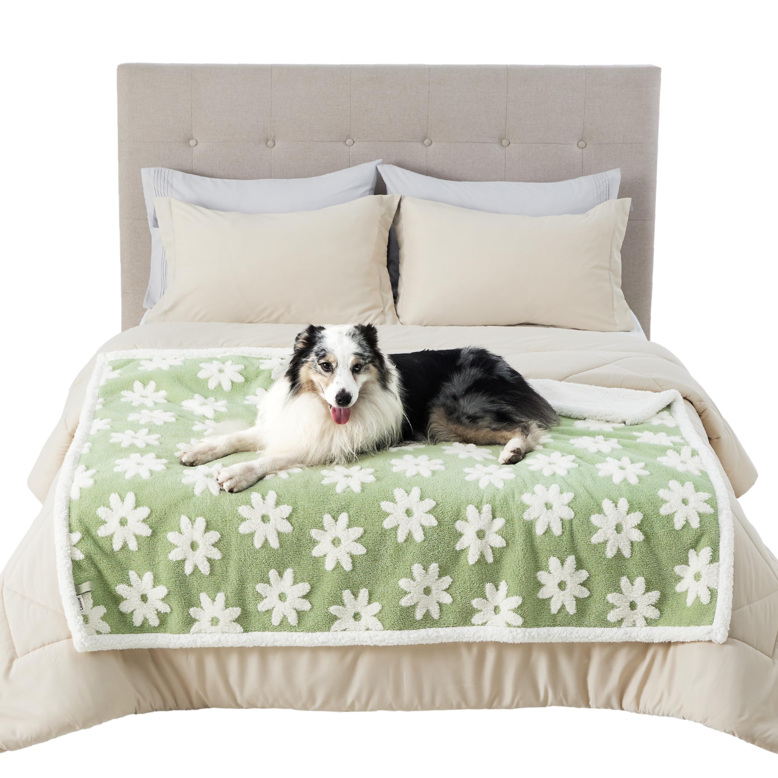 LE SURE machine-washable blanket for easy cleaning after adventures and spills