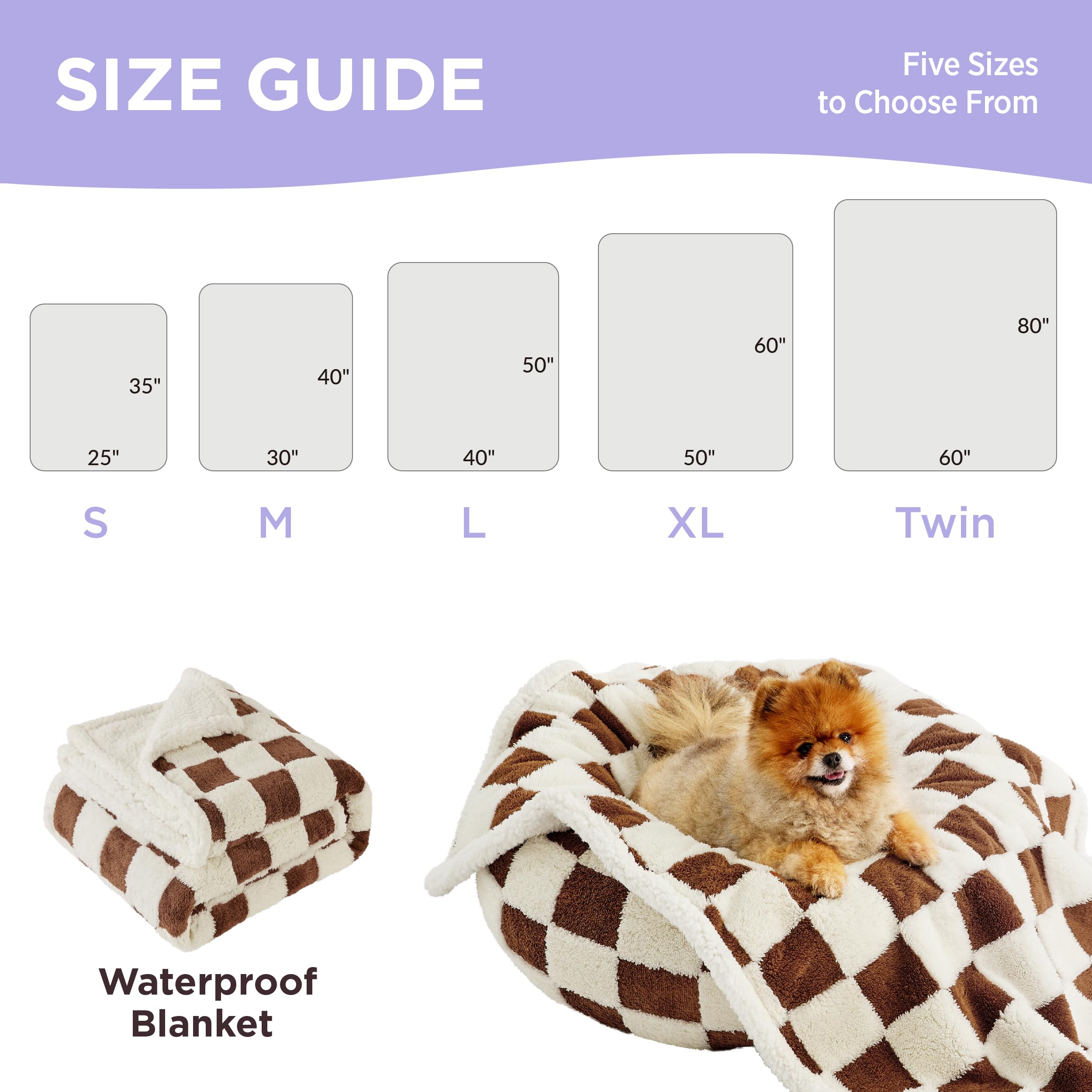 LE SURE checkerboard pattern showcases modern home aesthetics while protecting furniture.