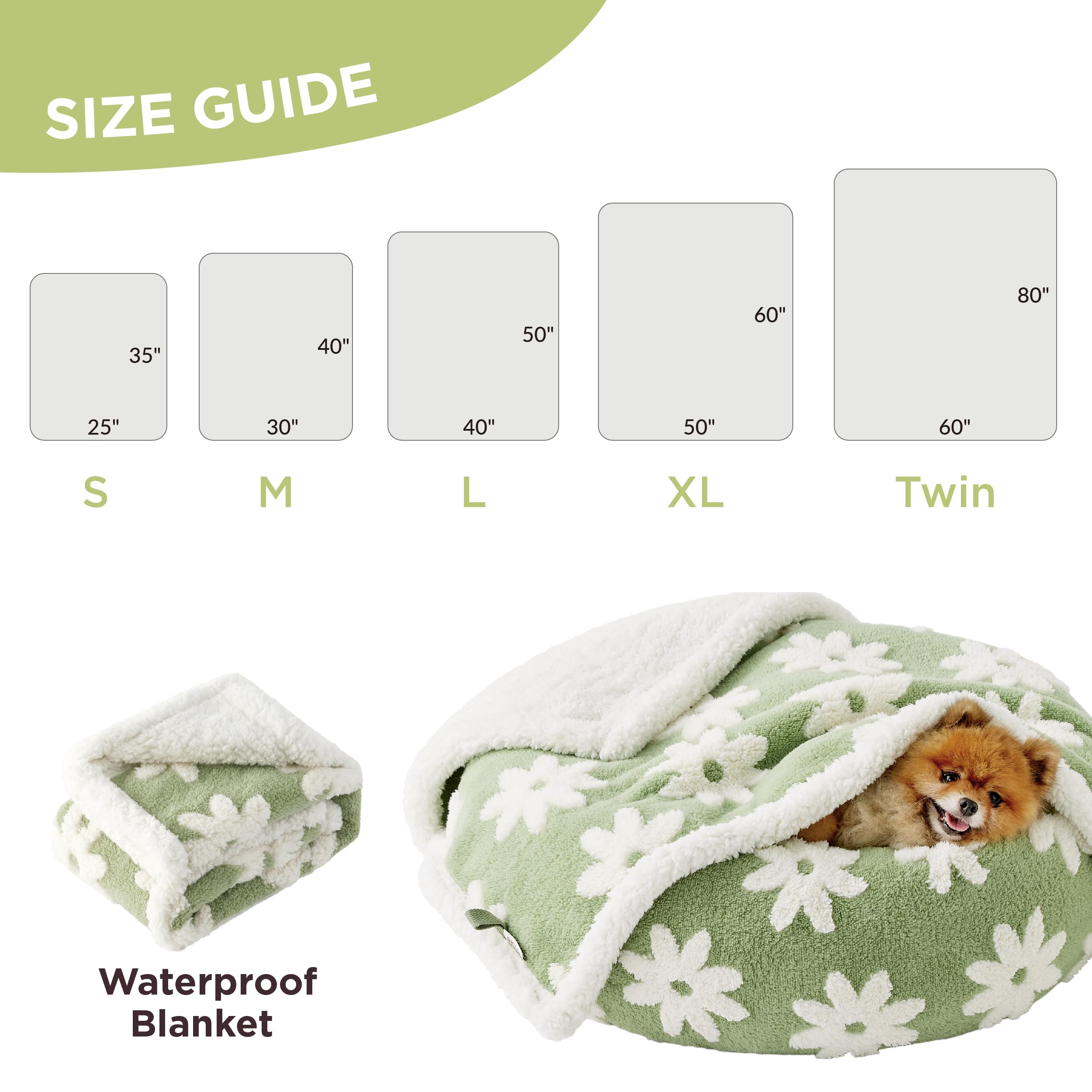 LE SURE lightweight portable blanket for travel, picnics, and hotel stays