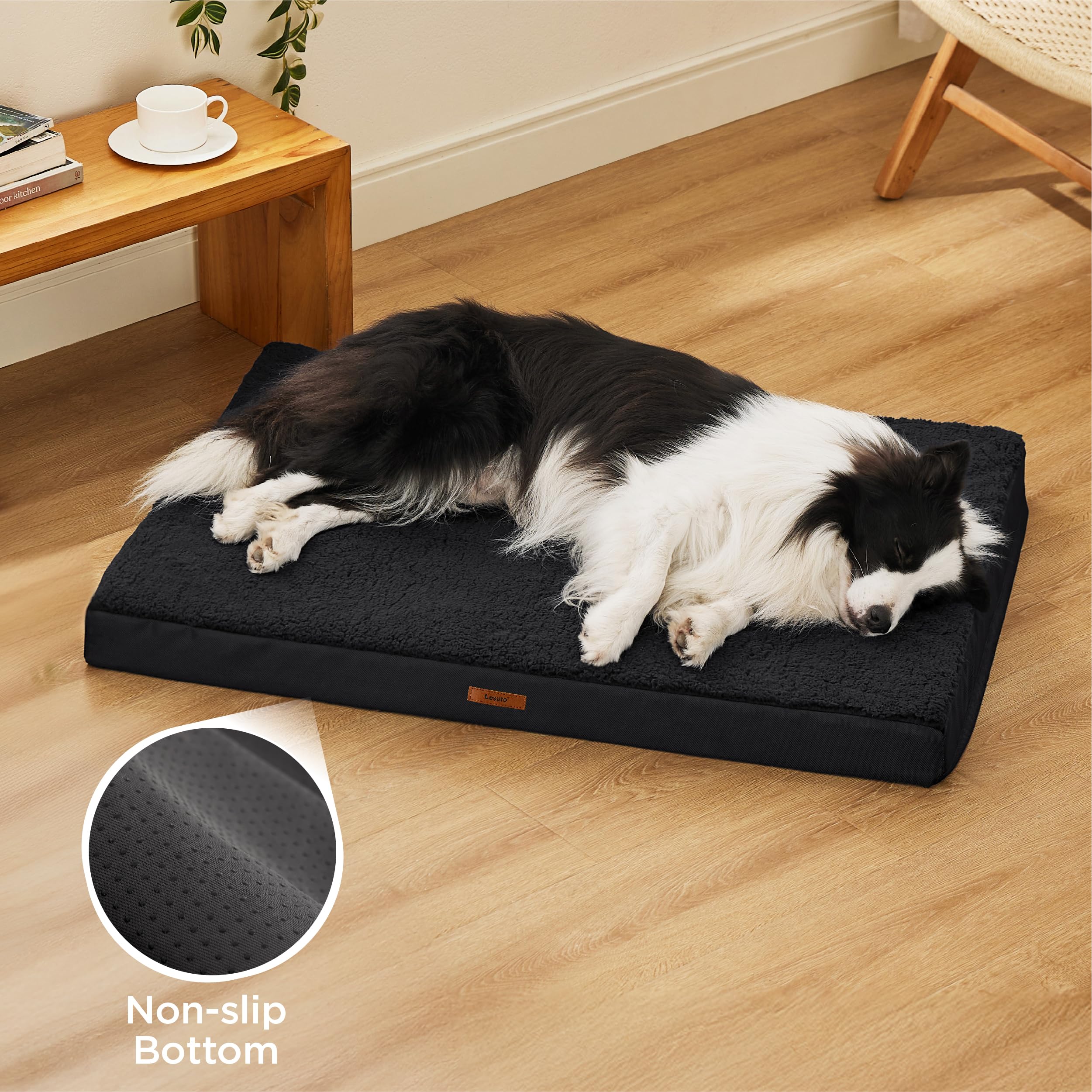 LE SURE XL cover close-up highlights soft sherpa texture for cozy naps