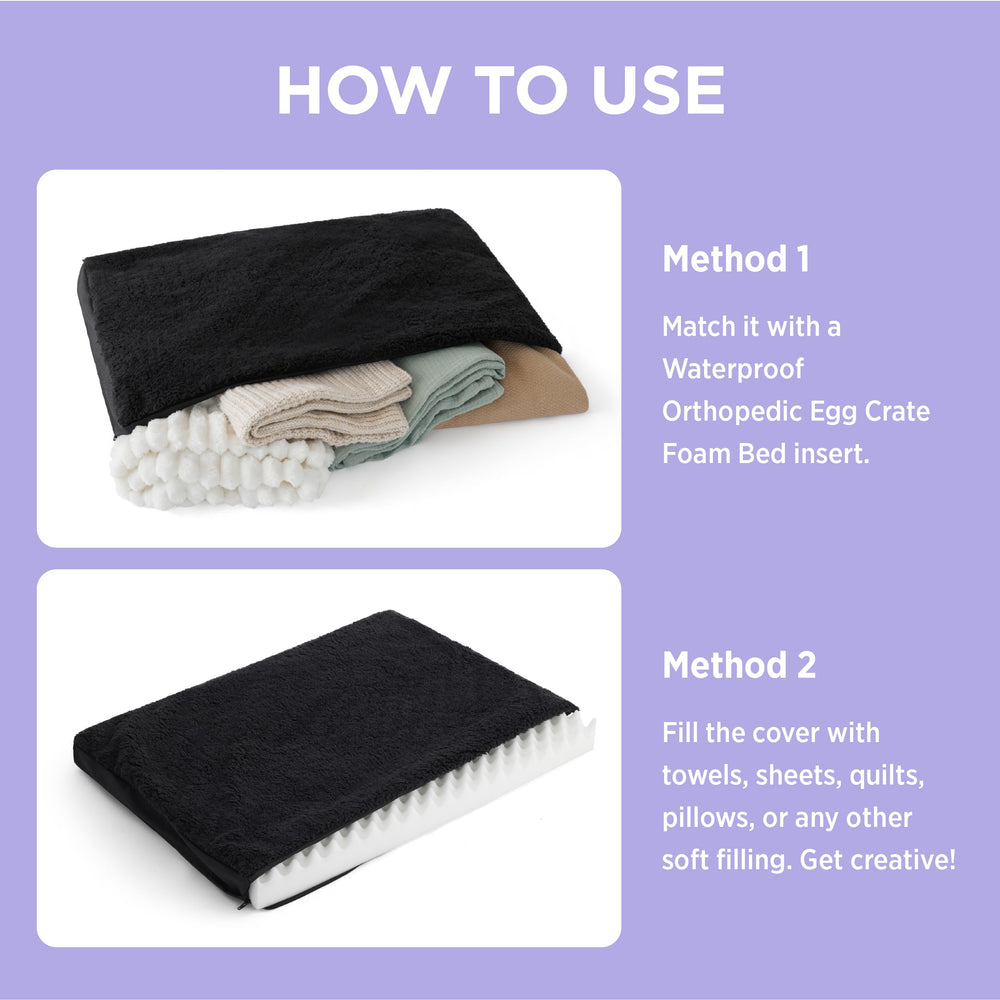 LE SURE XL orthopedic-egg-crate-foam-compatibility for a stable resting surface