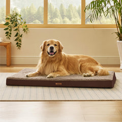 LE SURE XL brown cover showing non-slip base for secure placement.