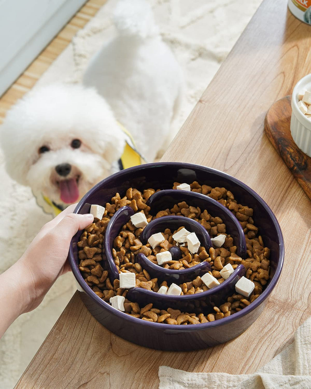 LE TAUCI maze-pattern design slows fast eaters during mealtime