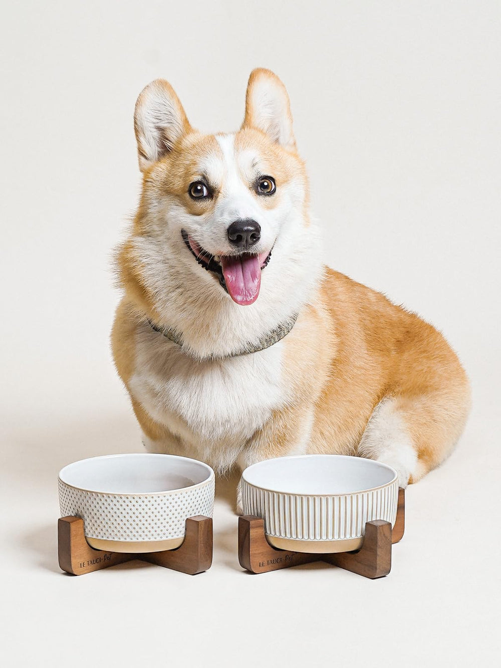 LE TAUCI PET ceramic bowls in kitchen setting ready for daily use.